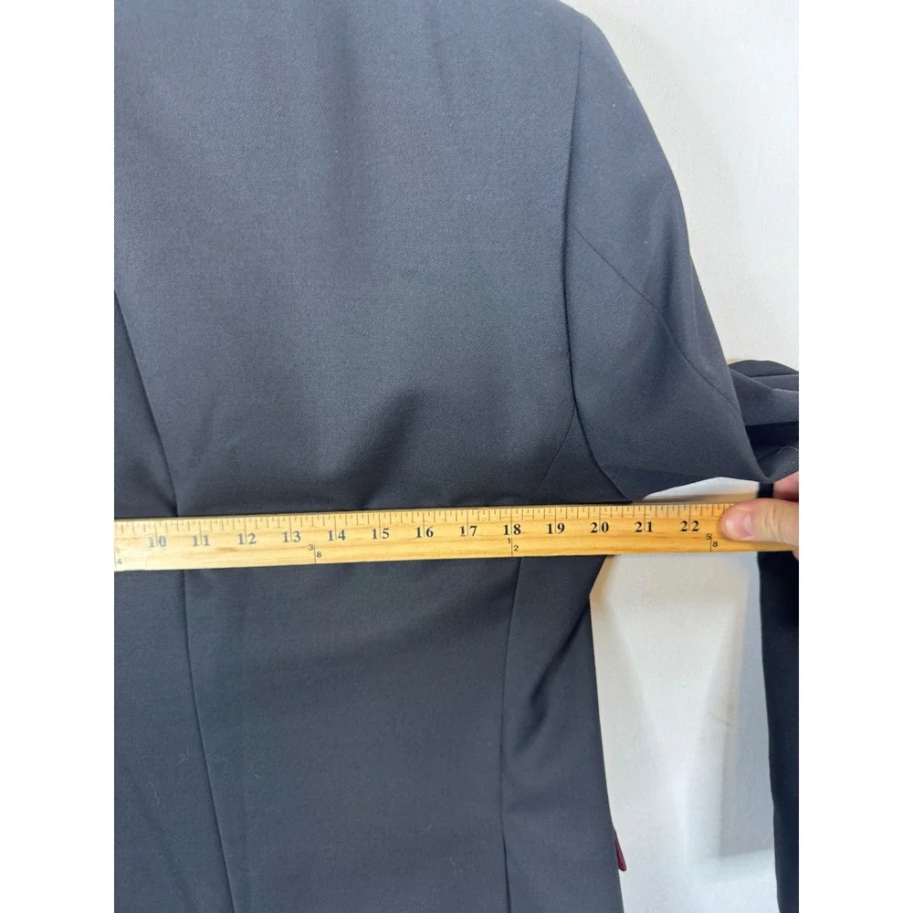 Scotch & Soda Amsterdam Couture Mens Black Blazer Floral Lining‎ Size Men 40